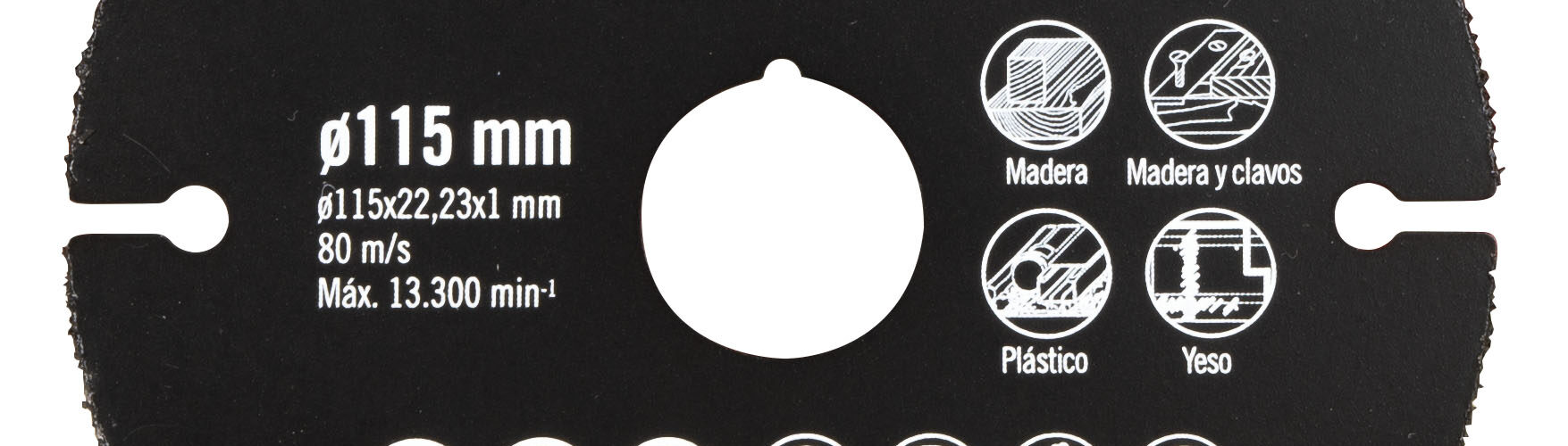 Disco de corte multiuso 115 mm Ratio - Comercial Vera