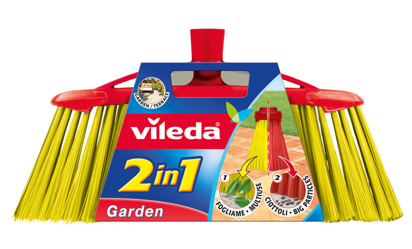 Escoba Cepillo Exterior Vileda 2 en 1 - Comercial Vera
